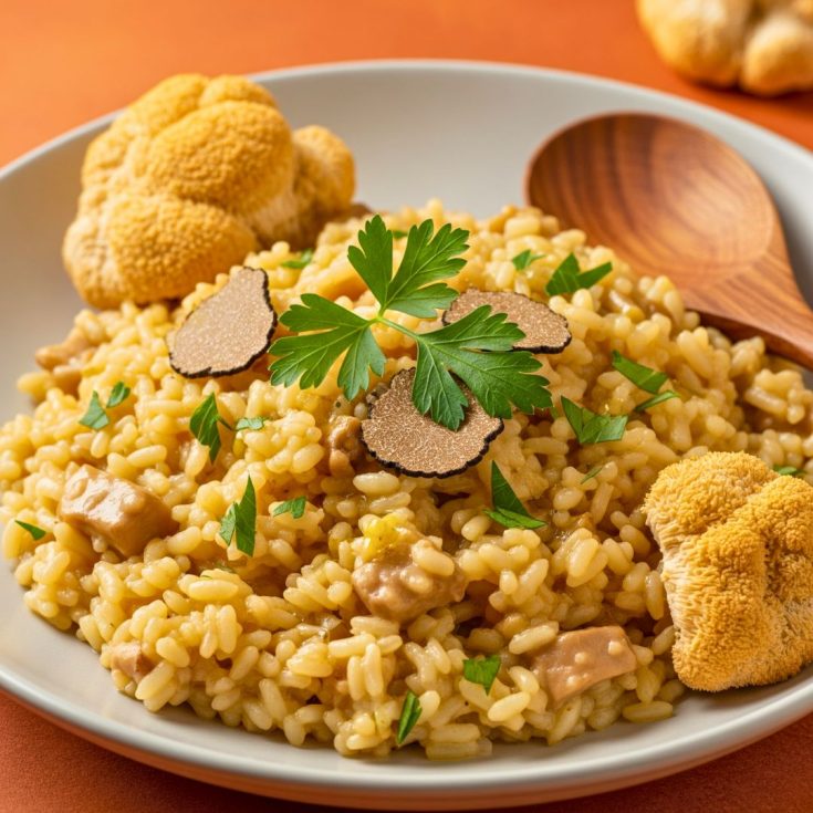 Image for Lion's Mane Mushroom Risotto