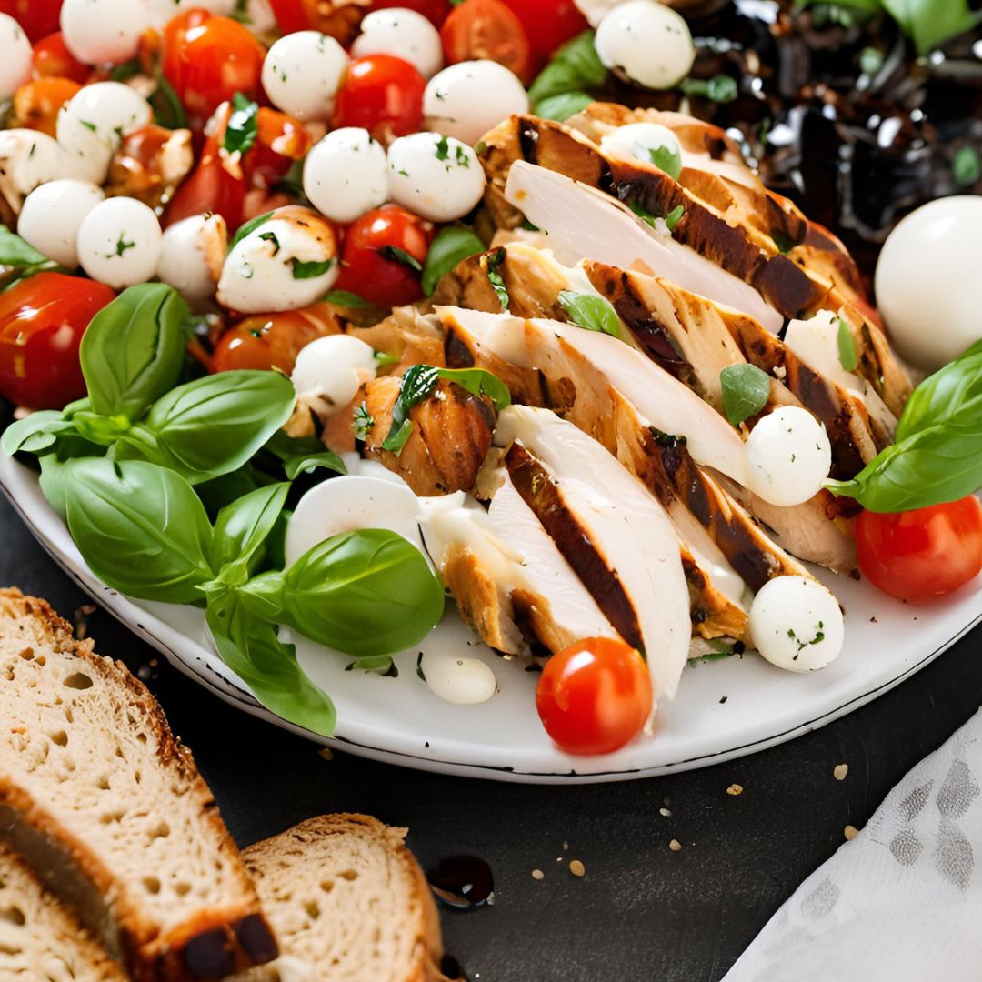 Weight Watchers Chicken Caprese Salad