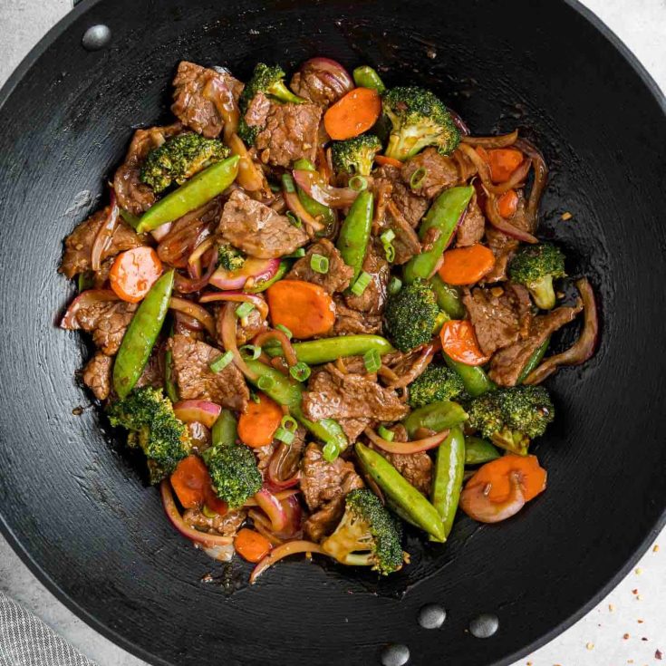 Image for Beef Stir Fry With Vegetables Recipe