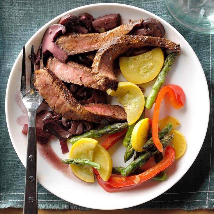 Image for Cajun Sirloin with Mushroom Leek Sauce