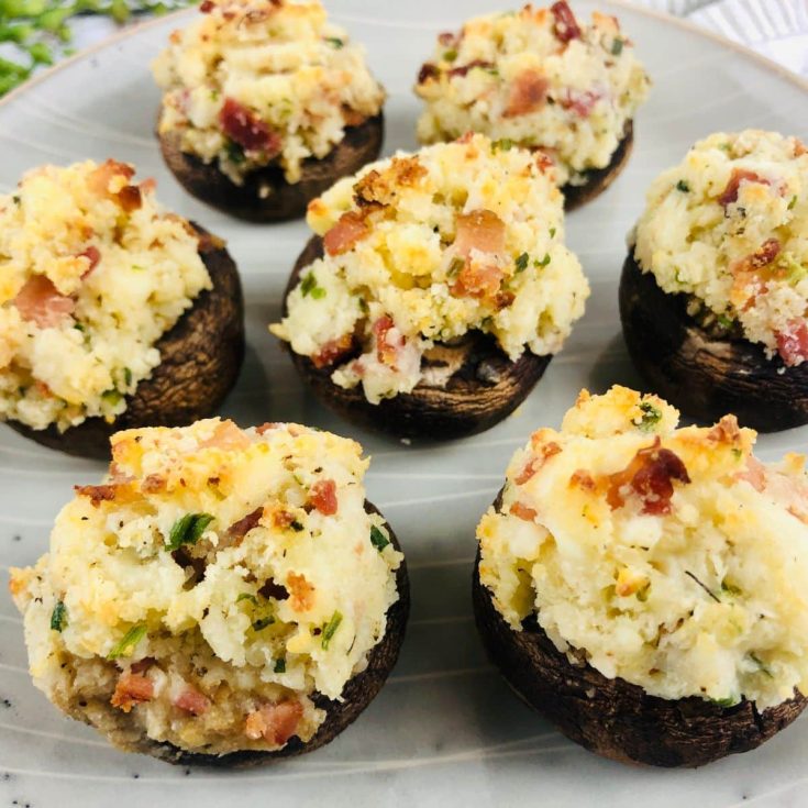 Image for Stuffed Mushrooms with Bacon and Cream Cheese