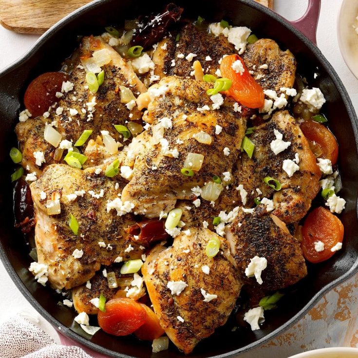 Image for Herby Chicken with Apricots and Feta