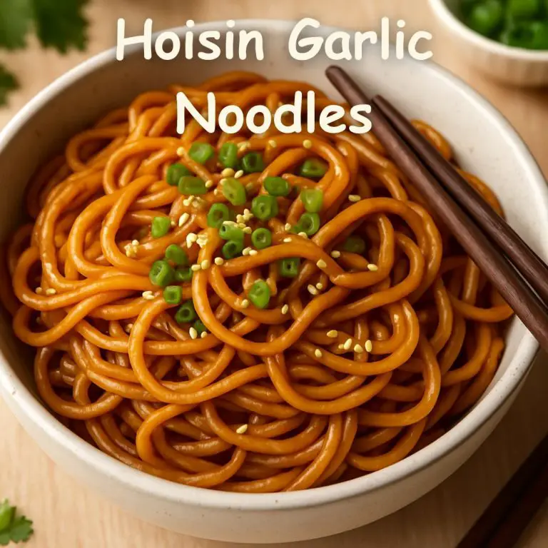 Hoisin Garlic Noodles