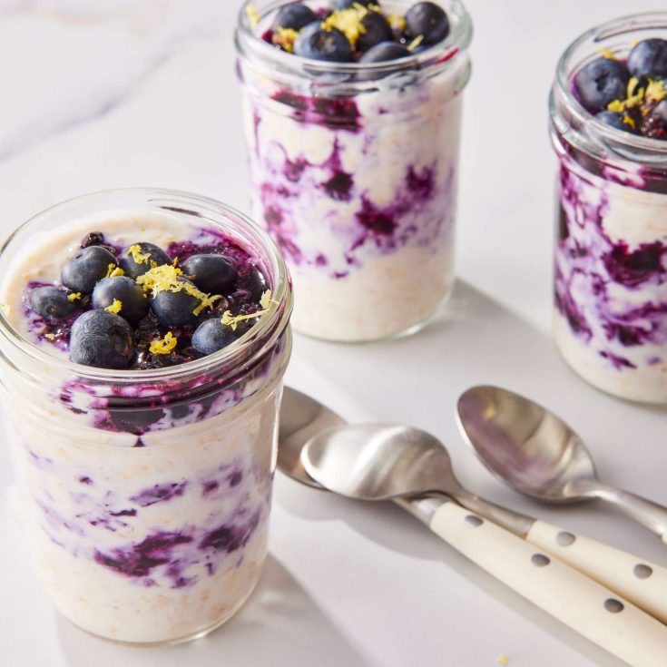 Image for Lemon-Blueberry Overnight Oats