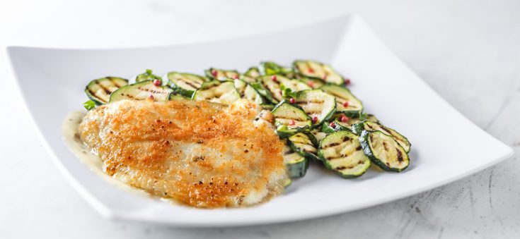Image for Parmesan Tilapia with Zucchini Recipe