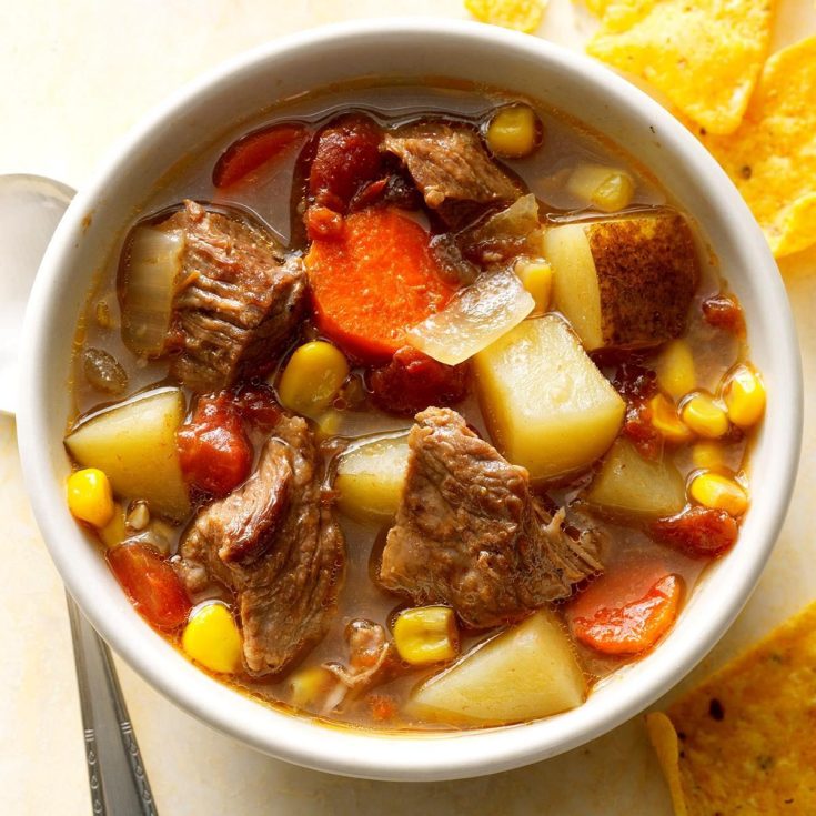 Image for Pressure-Cooker Mexican Beef Soup