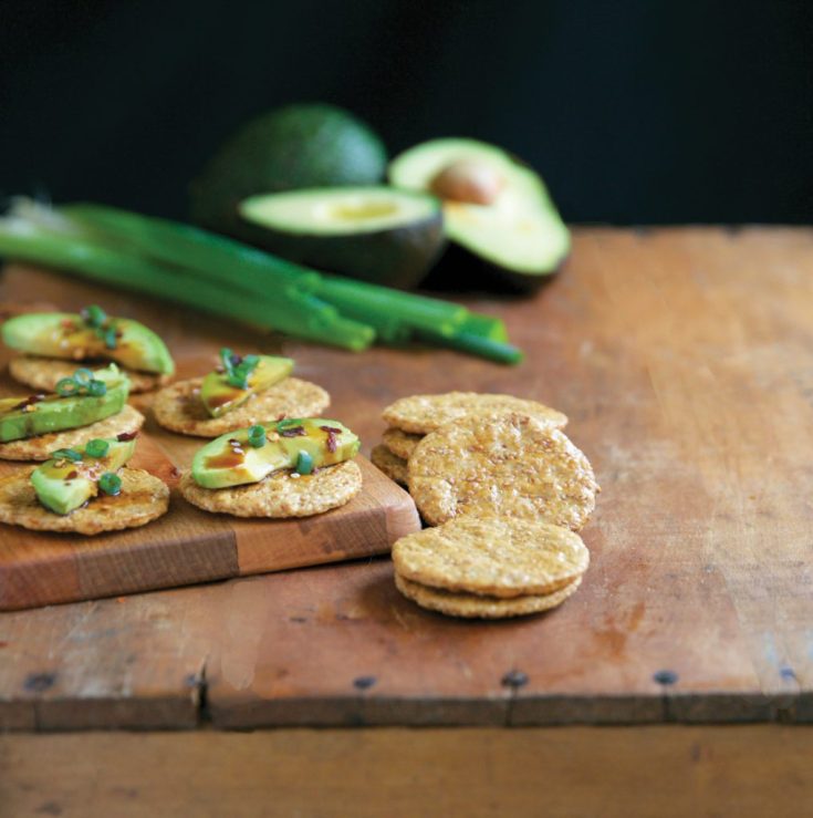 Image for Avocado Crackers Recipe
