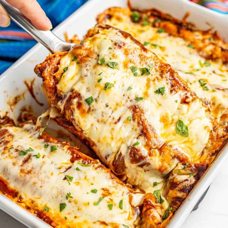 Image for Sweet Potato Black Bean Enchiladas