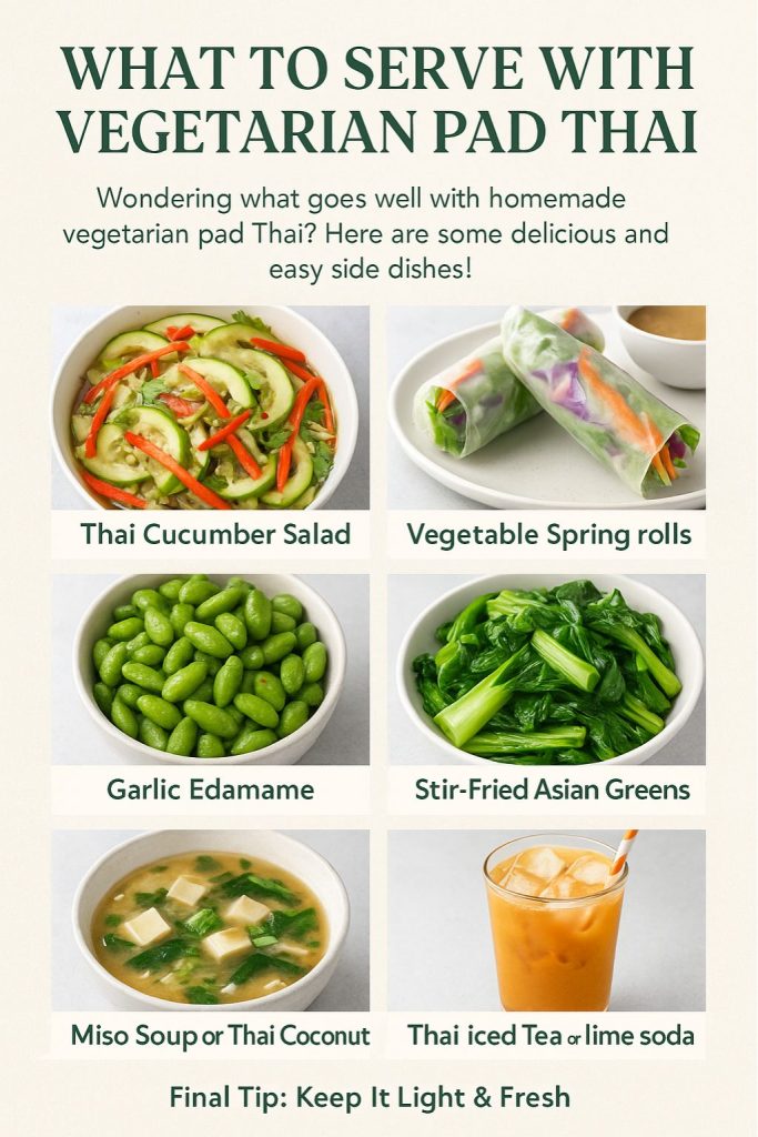 Easy Vegetarian Pad Thai Recipe –Homemade Thai Noodles 5 Vegetarian Pad Thai Serving Ideas