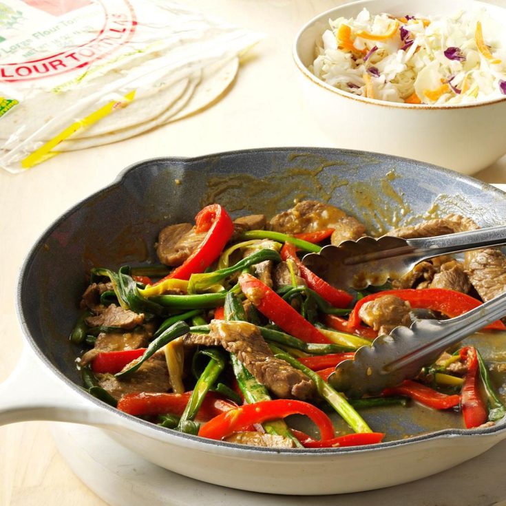 Image for Wasabi Beef Fajitas