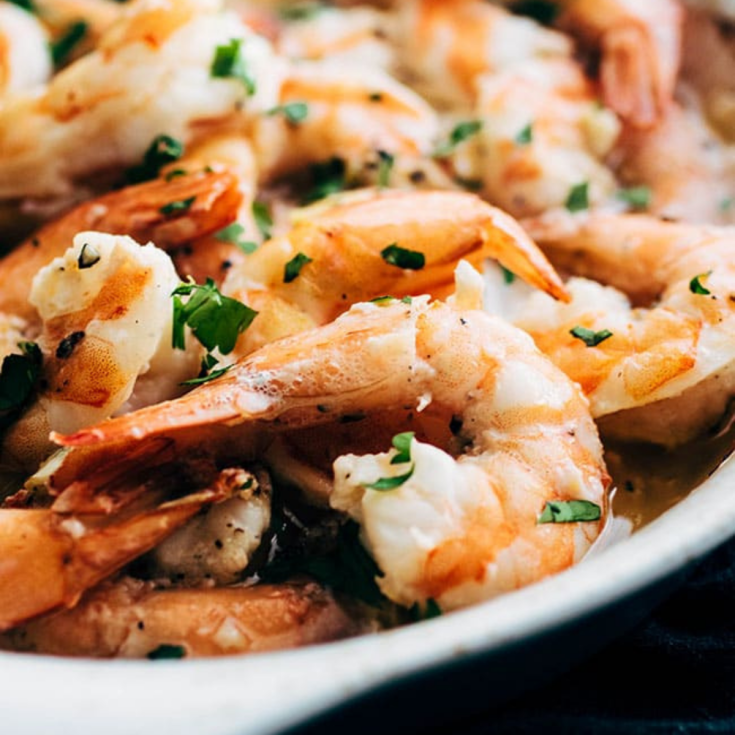 Image for White Wine Garlic Baked Shrimp