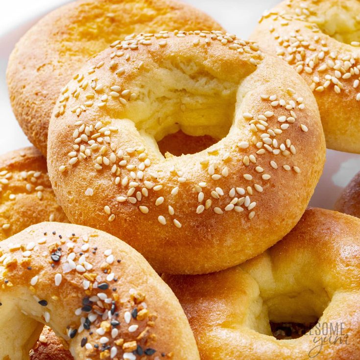 Image for Keto Bagels (Low Carb, Chewy, Easy!)
