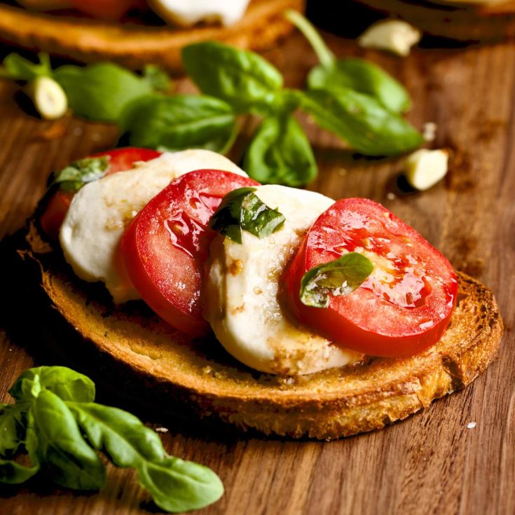 Image for Tomato & Mozzarella Bruschetta