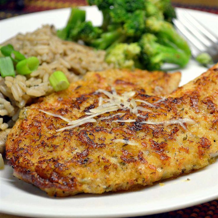 Image for Parmesan Crusted Tilapia Fillets