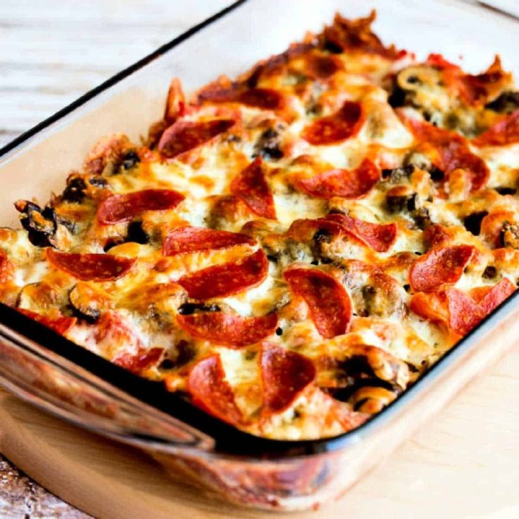 Image for Low-Carb Deconstructed Pizza Casserole