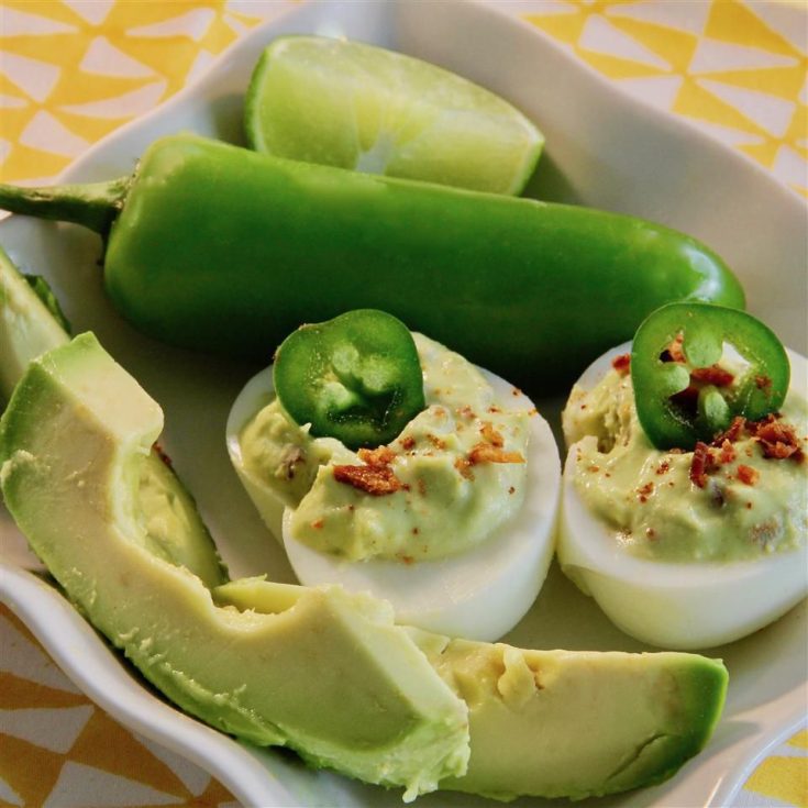 Image for Avocado Deviled Eggs
