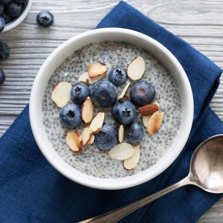 Image for Blueberry Almond Chia Pudding