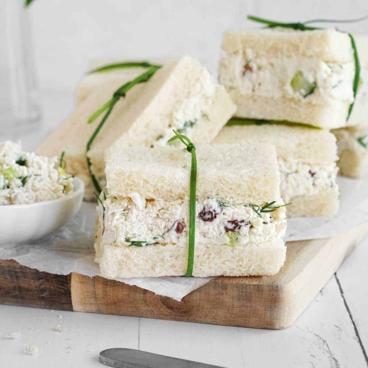 Image for Chicken Salad Tea Sandwiches