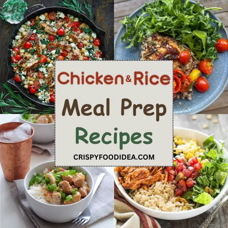 Chicken rice meal prep recipes