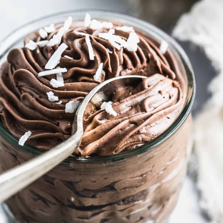 Image for Keto Chocolate Cheesecake Mousse