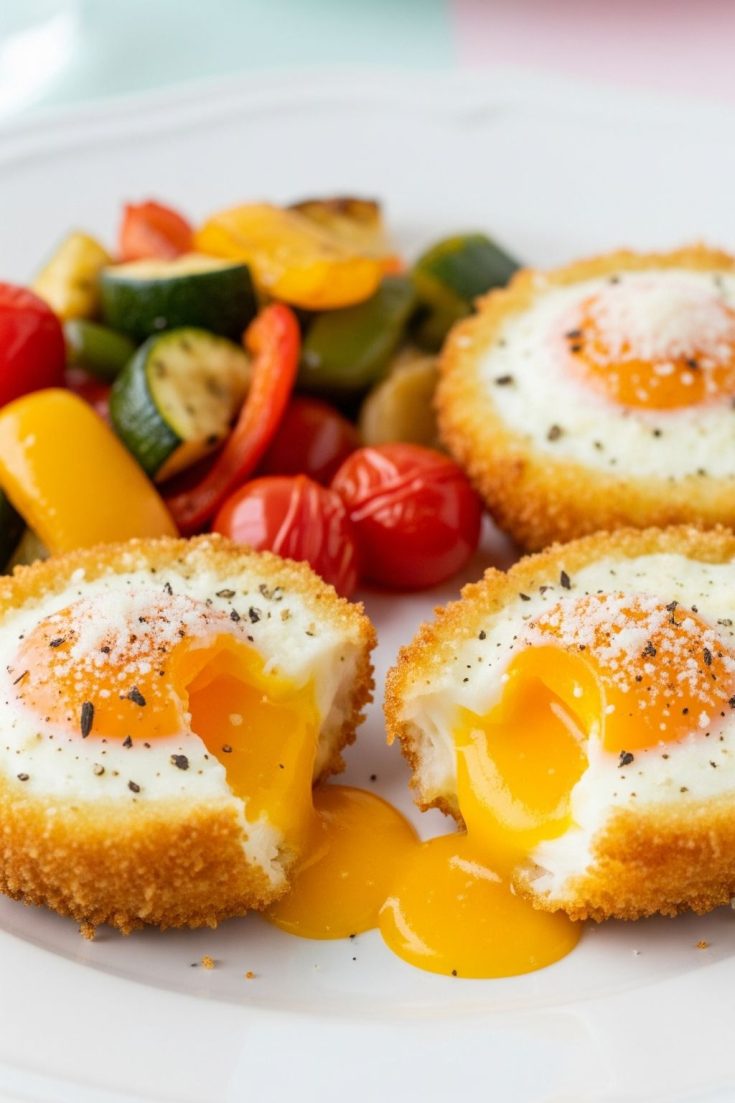 Crispy Parmesan Eggs Recipe – Easy, 3-Ingredient, Low-Carb Breakfast! 10 Crispy Parmesan Eggs