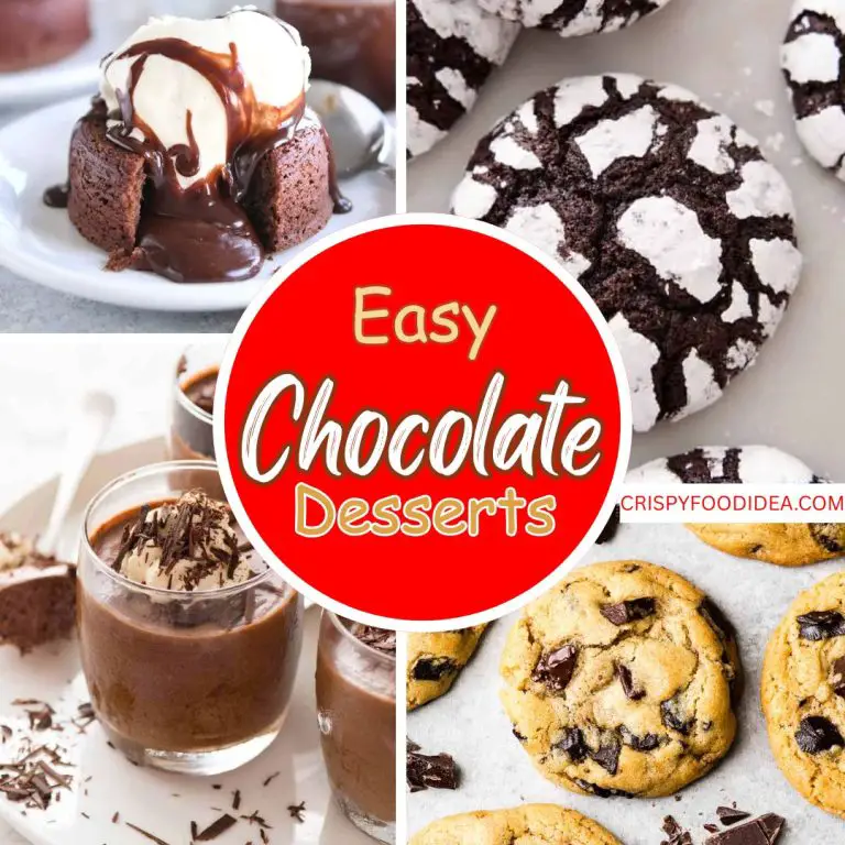 21 Easy and Delicious Chocolate Desserts You Need to Try Now