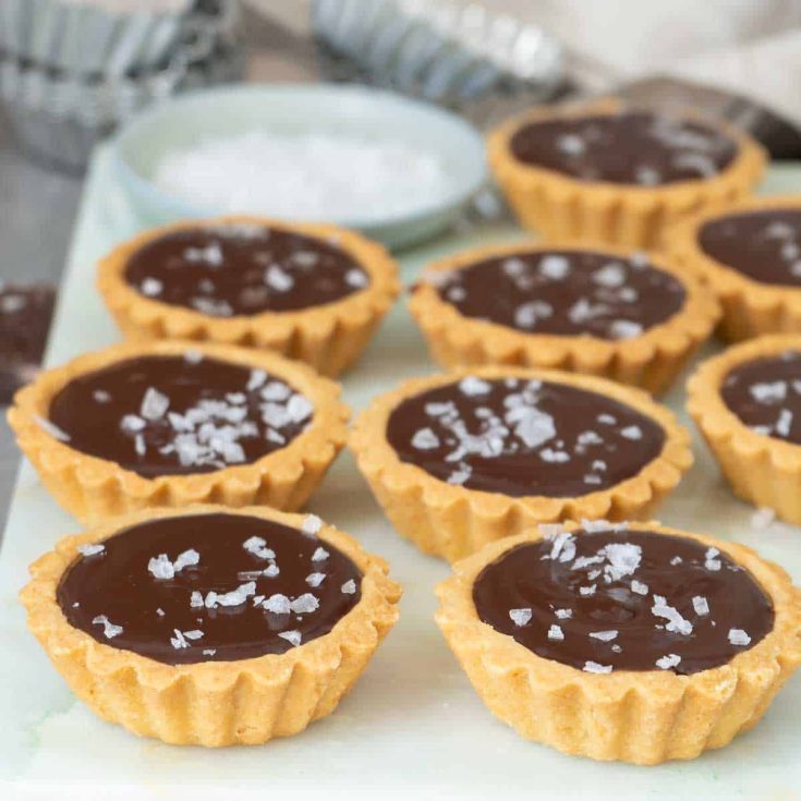 Image for Mini Salted Chocolate Tarts