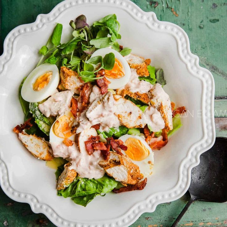 Image for Keto Chicken Caesar Salad