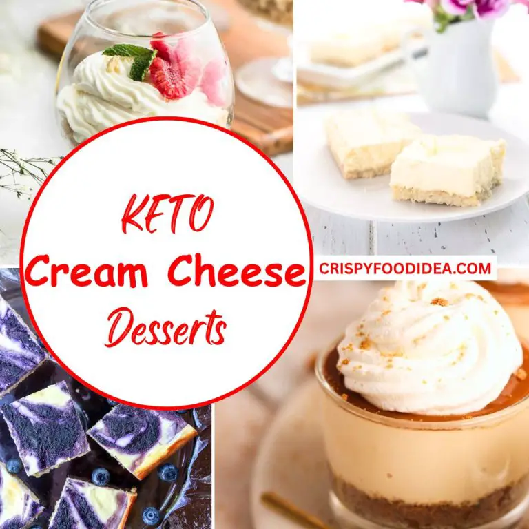 Keto Cream Cheese Desserts