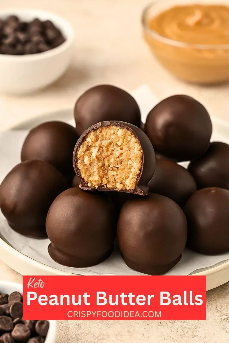 Keto Peanut Butter Balls