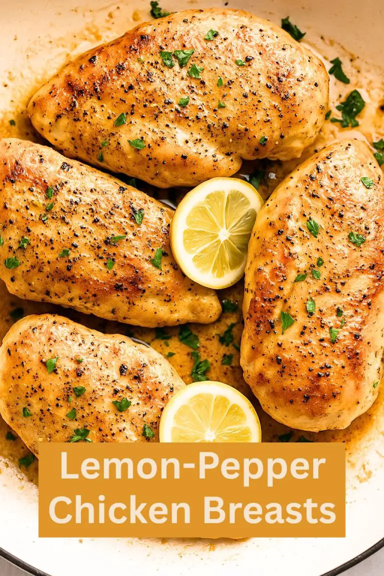 Lemon-Pepper Chicken Breasts