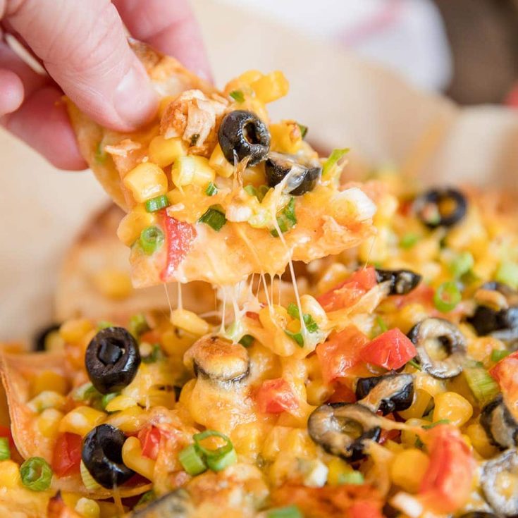 Image for Loaded Chicken Nachos Recipe