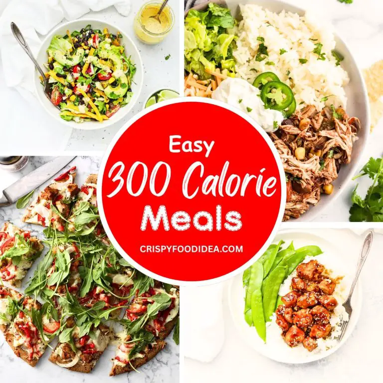 Meals Under 300 Calories