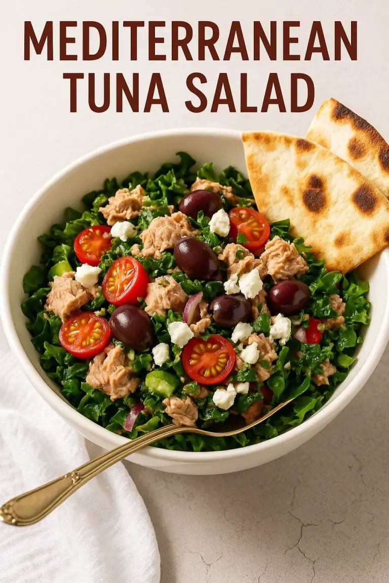 Easy Mediterranean Tuna Salad Recipe
