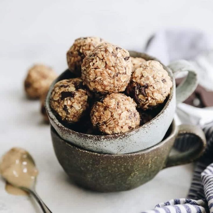 Image for No-Bake Tahini Chocolate Protein Energy Balls
