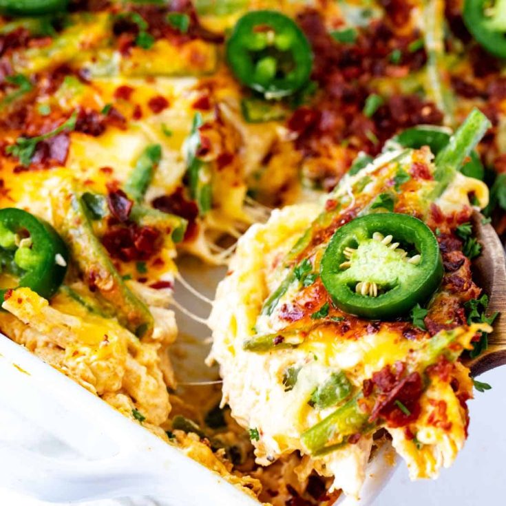 Image for Keto Jalapeno Popper Chicken Casserole