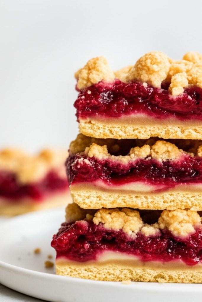 Strawberry Jam Bars With Cardamom | Easy Dessert Bar Recipe 5 Strawberry Jam Bars With Cardamom
