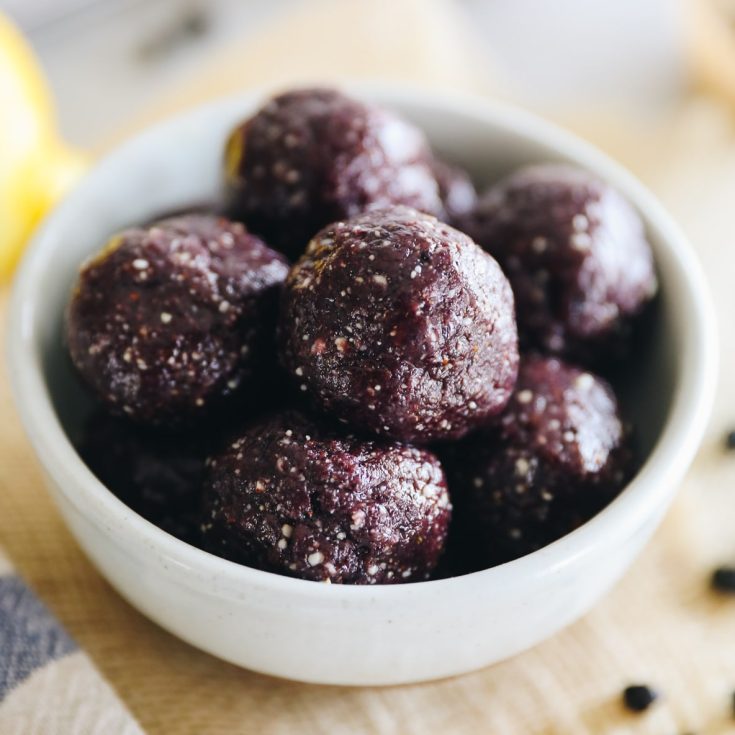 Image for Blueberry Muffin Energy Balls