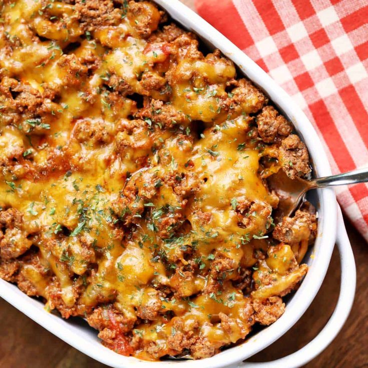 Image for Keto Cheeseburger Casserole