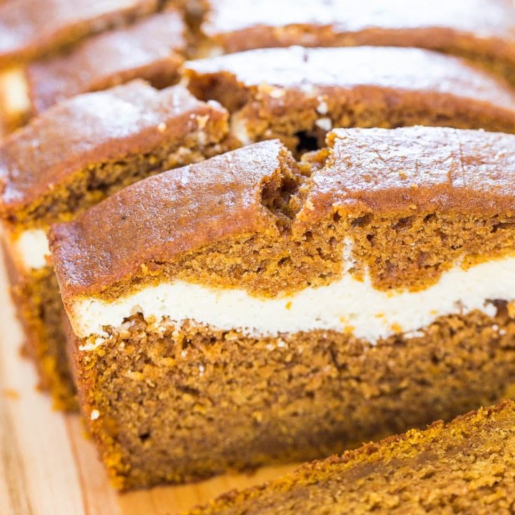 Image for Cream Cheese-Filled Pumpkin Bread