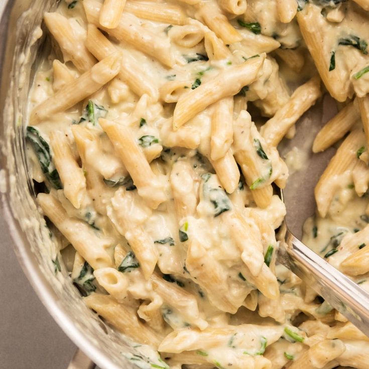 Image for Creamy Chicken Spinach Pasta
