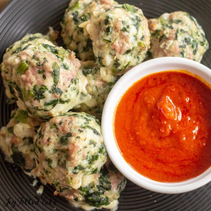 Image for Italian Sausage Meatballs - Keto, Low Carb, Gluten-Free
