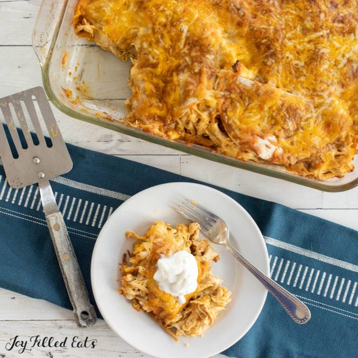 Image for Keto Enchilada Casserole