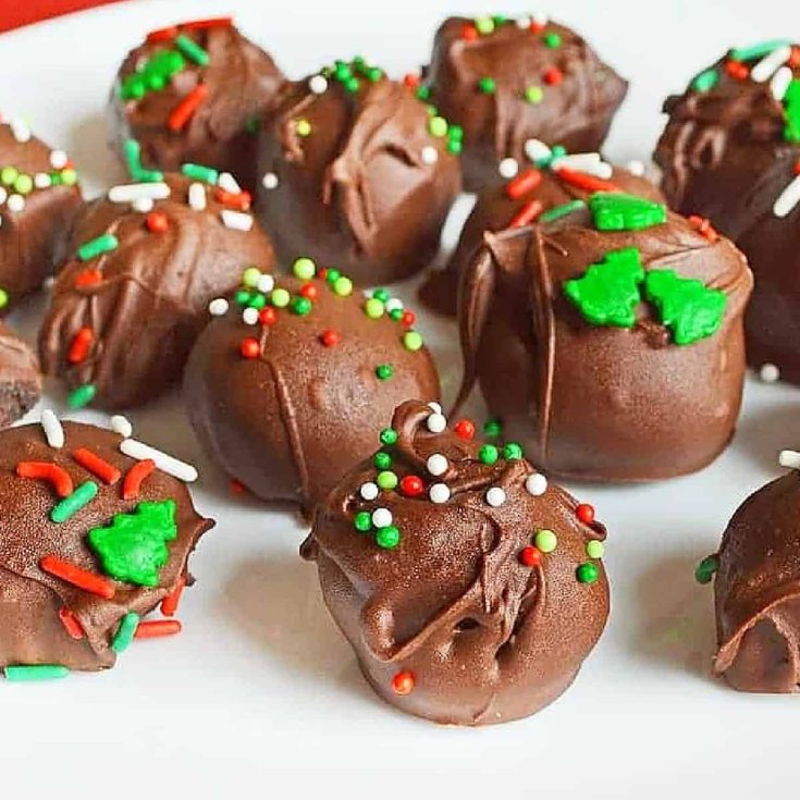 Image for Keto Cream Cheese Chocolate Truffles