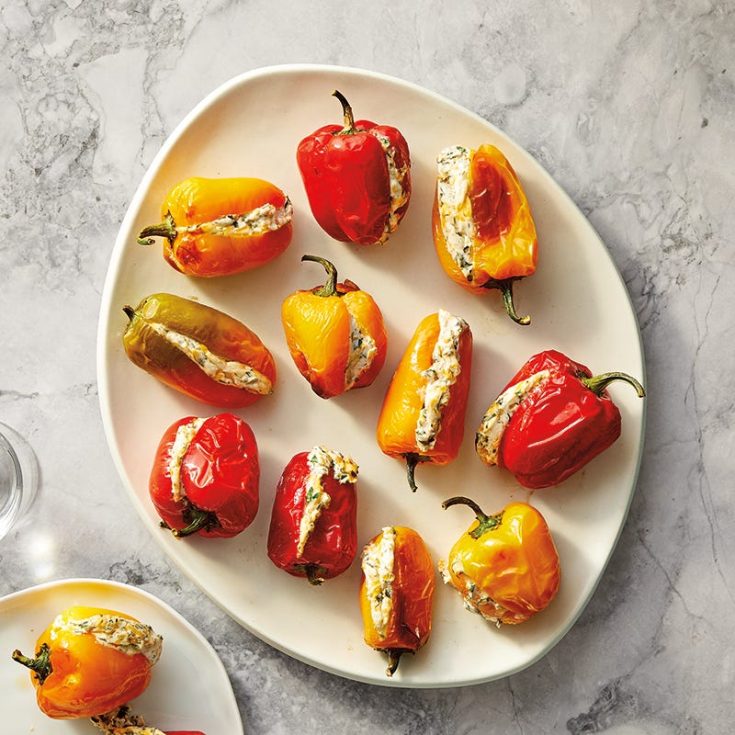 Image for Air-Fried Stuffed Mini Sweet Peppers