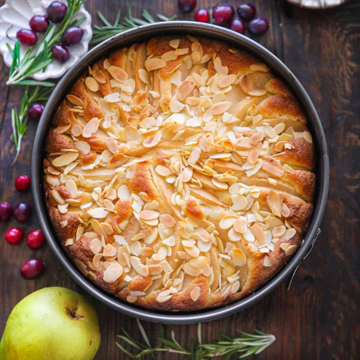 Image for Pear Almond Cake