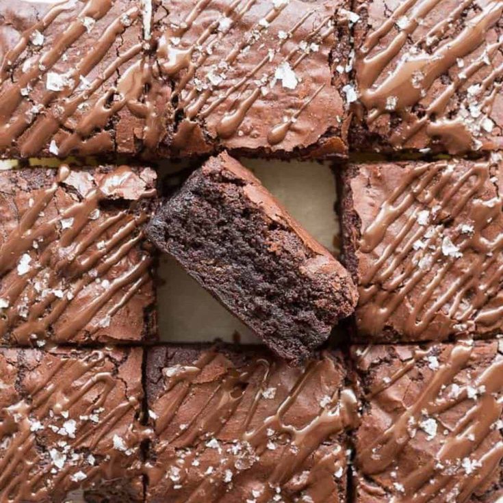 Image for Fudgy Protein Brownies (4 Ingredients!)