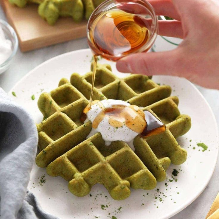Image for Gluten Free Matcha Waffles