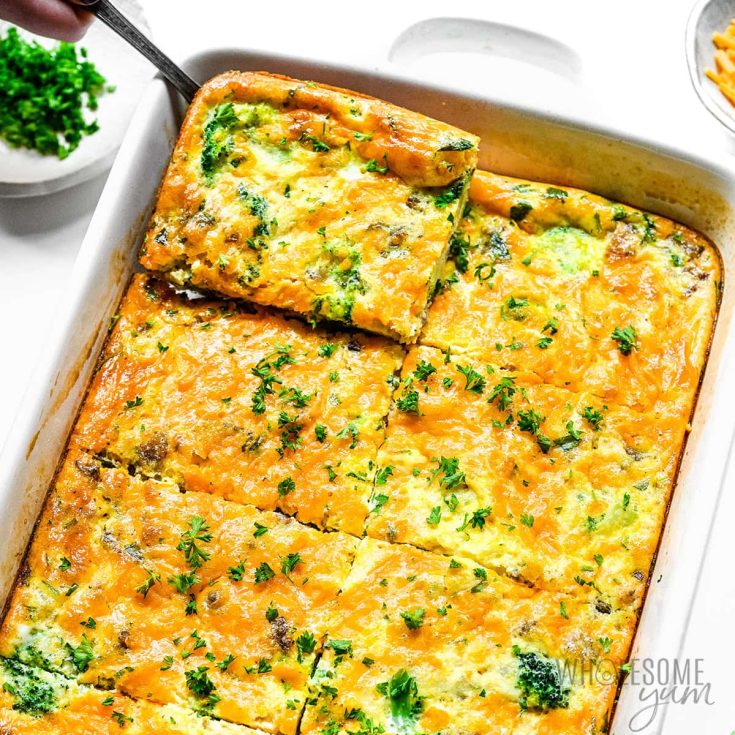Image for Low Carb Keto Breakfast Casserole