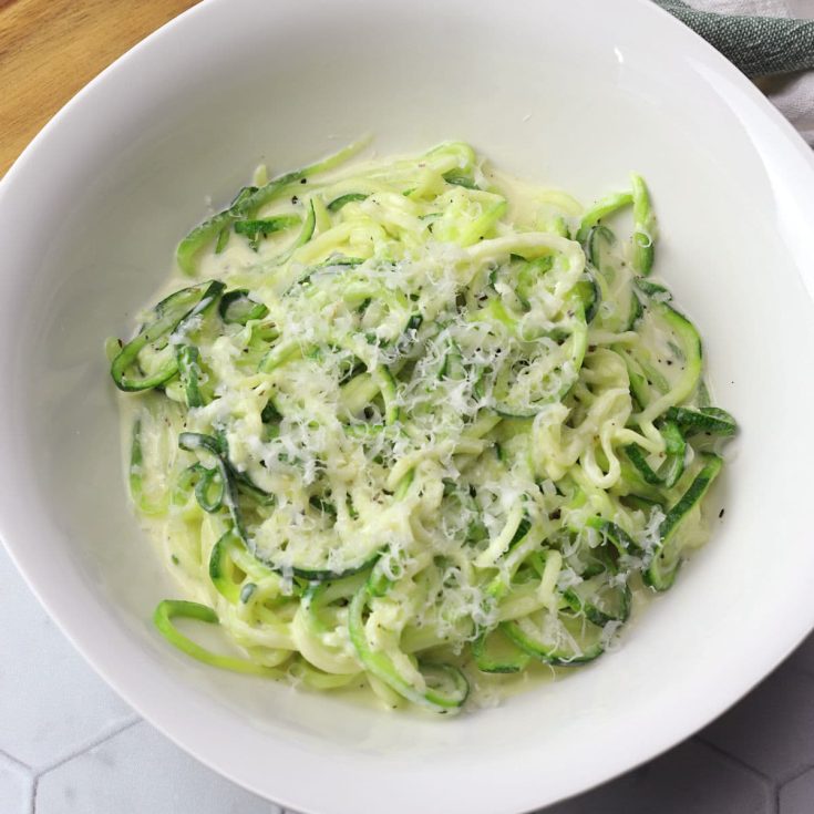 Image for Zucchini Noodle Alfredo